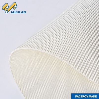 Diamond Top Conveyor Polyurethane Belt White Dough Belt Flame Resistant