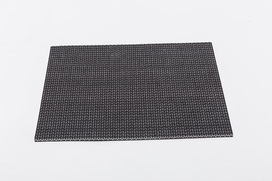 Black Puncture Resistant PVK Conveyor Belt Wear Resistance Customized Brand
