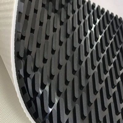 9.0mm PVC Checker Rhombus Conveyor Belt Custom Color For Wood Processing
