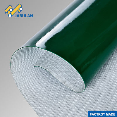 JARULAN Factory Price 2.5mm Petrol Blue PVC Conveyor Belt 2 Ply Polyester Fabric 2000mm Width