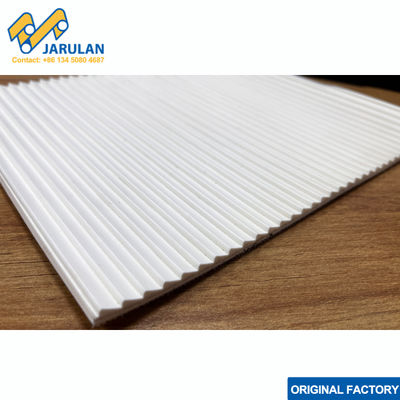 Sawtoothed Trapezoid Washboard PVC Conveyor Belting For Food Industry