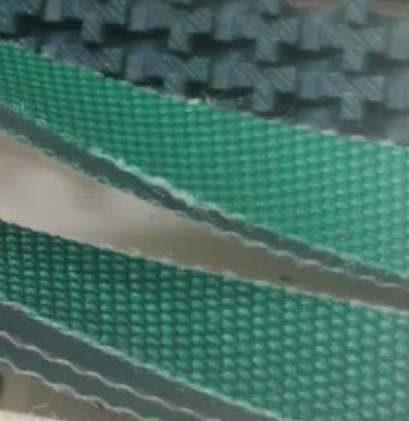 3.5mm Thickness Double Side Fabric PVC Conveyor Belt For Ceramic Klin Conveying