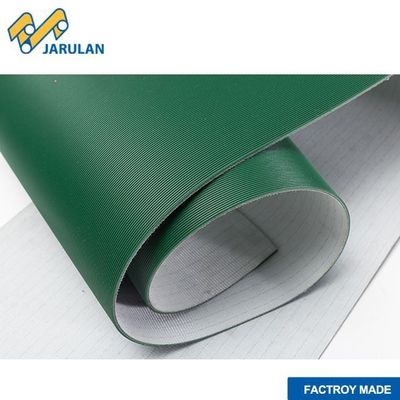 Flame Retardant Conveyor PVC Belt Longitudinal Pattern For Airport