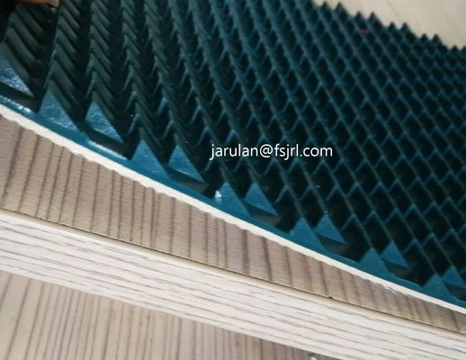 Low Hardness Non Slip Flexible Conveyor Belt With H Saw Tooth Profile