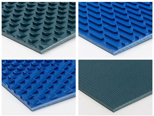 Sawtoothed Marble Polishing Conveyor Belt High Strength Customized