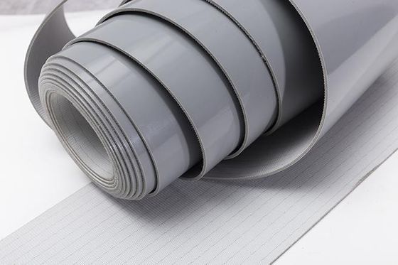 Grey Color PVC Glossy Conveyor Belt 2mm 3mm 4mm 5mm Thickness