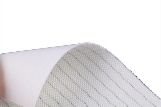 White Smooth Top PU Conveyor Belt For Food Conveying Industry