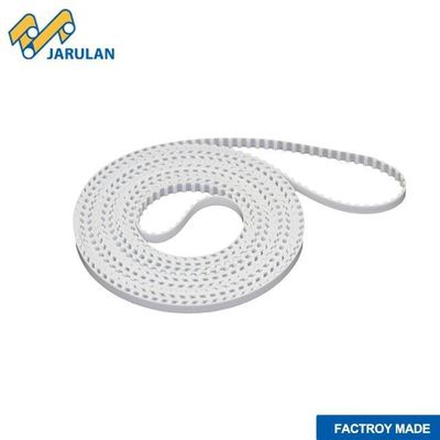 White Color Polyurethane Truly Endless Timing Belt Custom Length