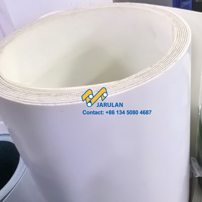 Non-Stick Silicone Conveyor Belt 480102 SL1/5 SPUF2W 1.5mm White Food Grade FDA