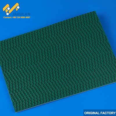 Wavy Rough 5.5mm thickness PVC Conveyor Belt Low Noise For Logistics Industry