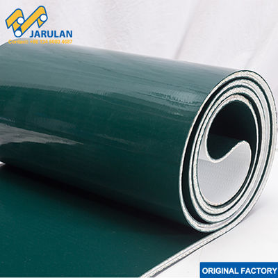 Dark Green PU Conveyor Belt Seamless Wrapping Steel Belt Oil Resistant