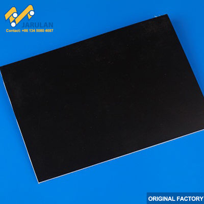 Black Smooth PVC Conveyor Belt High Friction For Logistics Industry