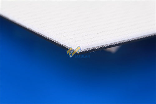 Black Smooth PVC Conveyor Belt High Friction For Logistics Industry