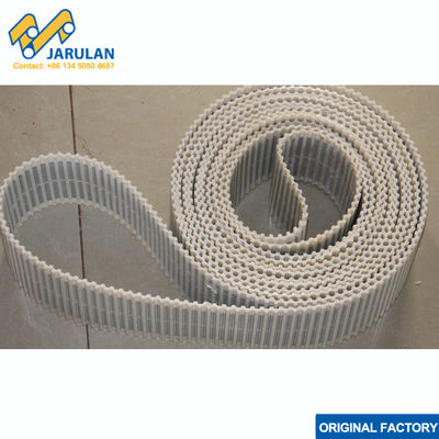 Double Sided TPU Toothed Synchronous Belt Anti Aging White Color