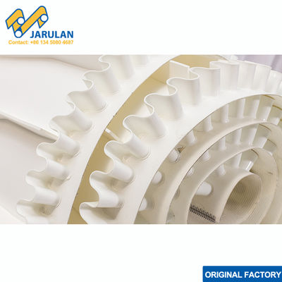 Oil Resistant Food Grade PVC Conveyor Belt Anti-Static White Surface for Meat Dairy Bakery Processing