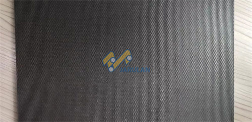 Grey Color 9.0mm Grinding Square PVC Conveyor Belt For Wood Processing