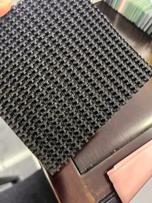 Rough super grip top rubber belt for stone bridge cutter