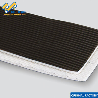 Flame Retardant Conveyor PVC Belt Longitudinal Pattern For Airport
